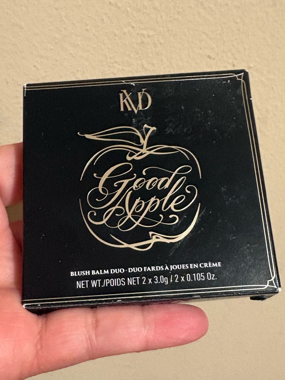 KVD Good Apple Blush Balm Duo - ELUSIVE ORCHARD 30 Brand New Never Used